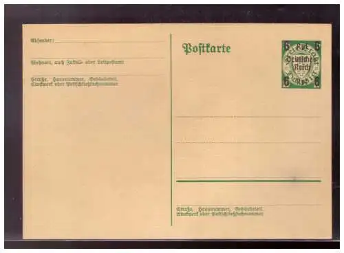 Deutsches Reich  Ungebraucht