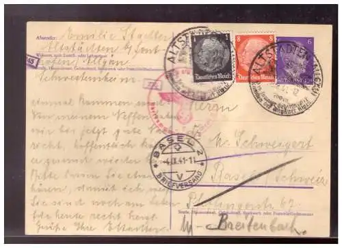 Deutsches Reich  Rundstempel (Datum und/oder Ort klar)