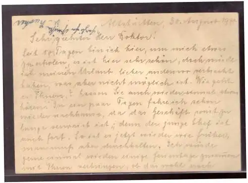 Deutsches Reich  Rundstempel (Datum und/oder Ort klar)