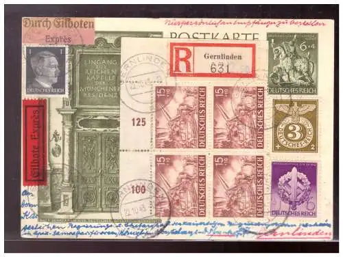 Deutsches Reich  Rundstempel (Datum und/oder Ort klar)