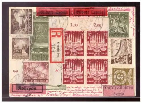 Deutsches Reich  Rundstempel (Datum und/oder Ort klar)