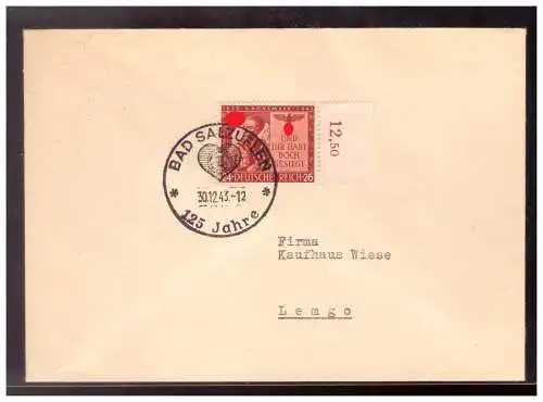 Deutsches Reich  Rundstempel (Datum und/oder Ort klar)