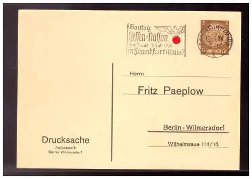 Deutsches Reich  Rundstempel (Datum und/oder Ort klar)