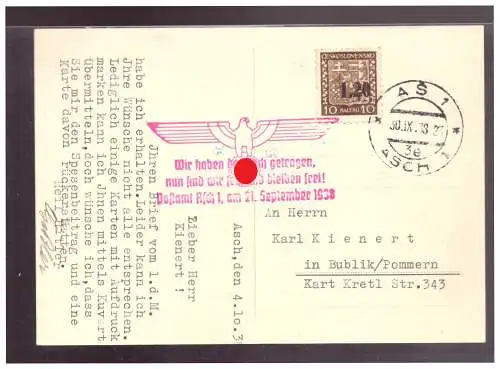 Deutsches Reich  Rundstempel (Datum und/oder Ort klar)