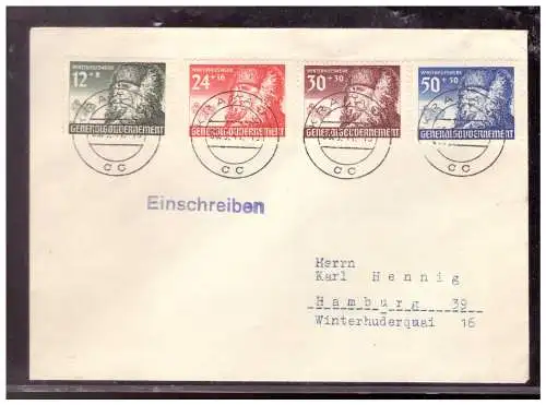 Generalgouvernement  Rundstempel (Datum und/oder Ort klar)