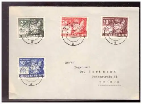 Generalgouvernement  Rundstempel (Datum und/oder Ort klar)