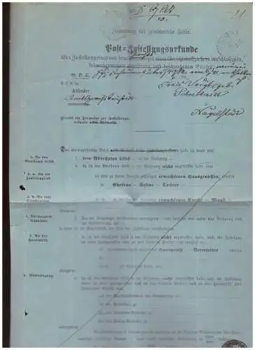 Altdeutschl. Preussen  Rundstempel (Datum und/oder Ort klar)