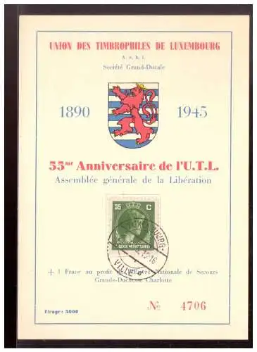 Luxemburg  Rundstempel (Datum und/oder Ort klar)