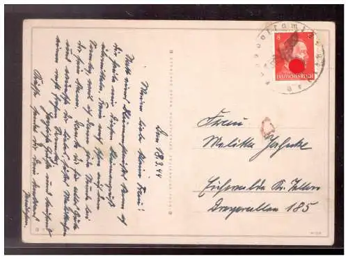 Deutsches Reich  Rundstempel (Datum und/oder Ort klar)