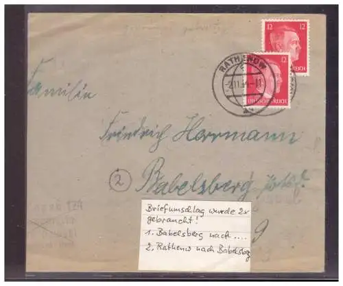 Deutsches Reich  Rundstempel (Datum und/oder Ort klar)