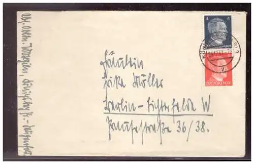 Deutsches Reich  Rundstempel (Datum und/oder Ort klar)
