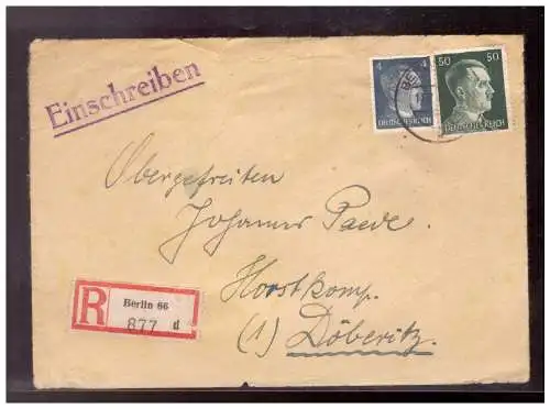 Deutsches Reich  Rundstempel (Datum und/oder Ort klar)