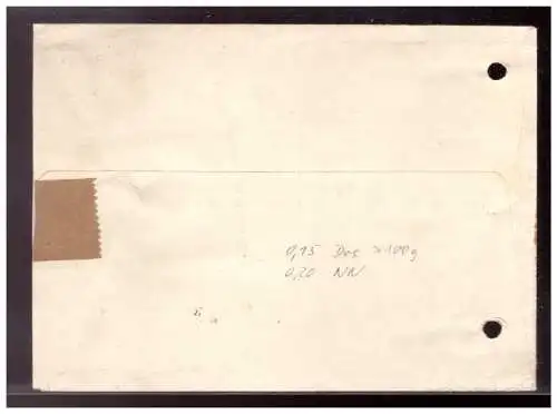 Deutsches Reich  Rundstempel (Datum und/oder Ort klar)