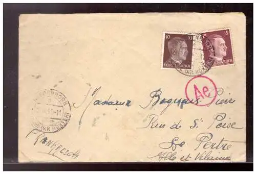 Deutsches Reich  Rundstempel (Datum und/oder Ort klar)