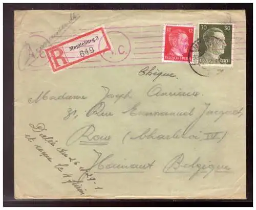 Deutsches Reich  Rundstempel (Datum und/oder Ort klar)