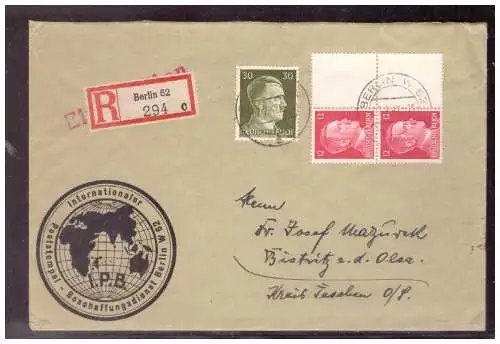 Deutsches Reich  Rundstempel (Datum und/oder Ort klar)