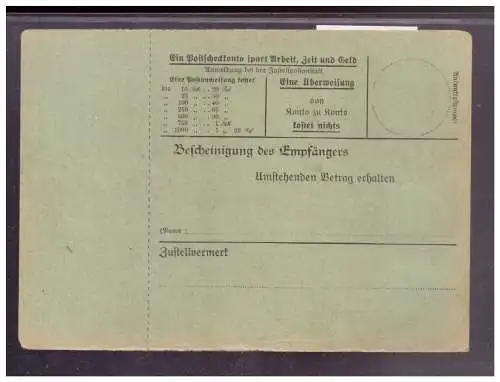 Deutsches Reich  Rundstempel (Datum und/oder Ort klar)