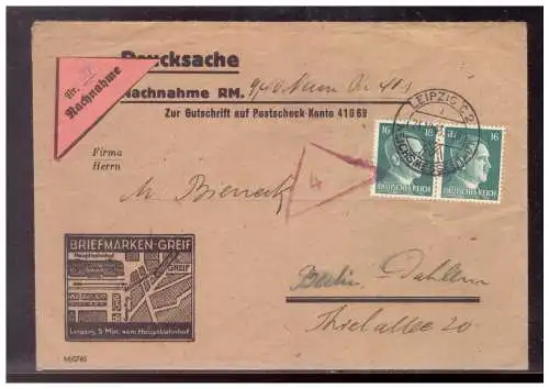 Deutsches Reich  Rundstempel (Datum und/oder Ort klar)