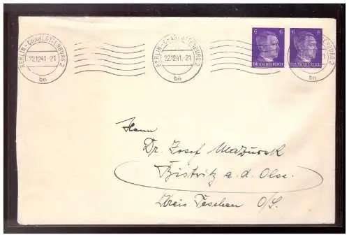 Deutsches Reich  Rundstempel (Datum und/oder Ort klar)