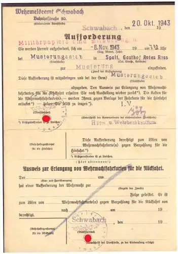 Deutsches Reich  Rundstempel (Datum und/oder Ort klar)