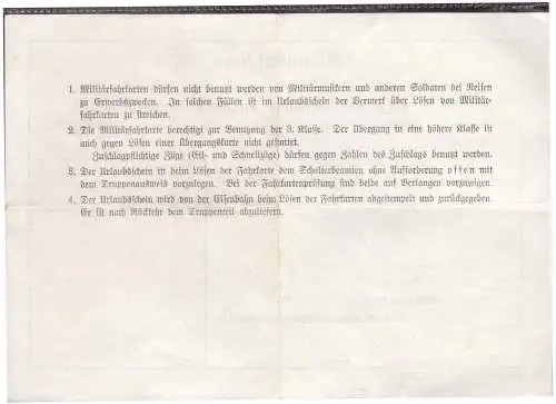 Dt- Reich (020298) Urlaubschein 9. (Jäger) Kompanie Infanterie- Regiment 83, Hirschberg 5.11.1937