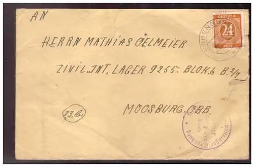All. Bes. Gem.-Ausg.  Rundstempel (Datum und/oder Ort klar)