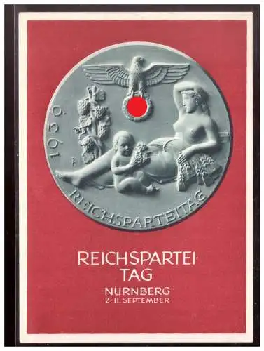 [Propagandapostkarte] Dt- Reich (020522) Propaganda Ganzsache Reichsparteitag Nürnberg 2.-11.9.1939, ungebraucht. 
