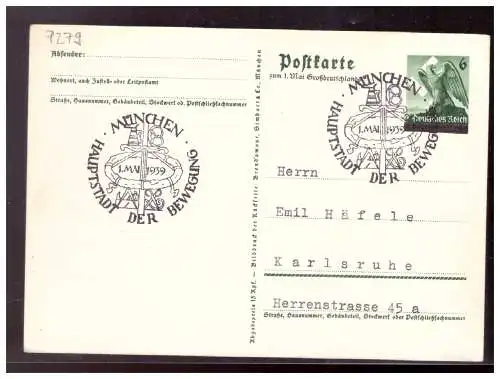 Deutsches Reich  Gefälligkeitsstempel