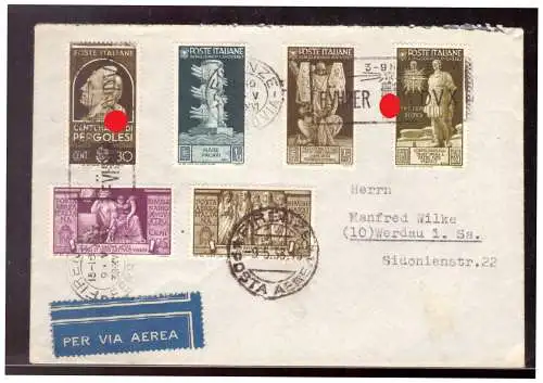 Italien  Rundstempel (Datum und/oder Ort klar)