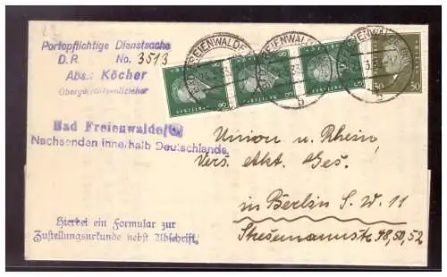 Deutsches Reich  Rundstempel (Datum und/oder Ort klar)