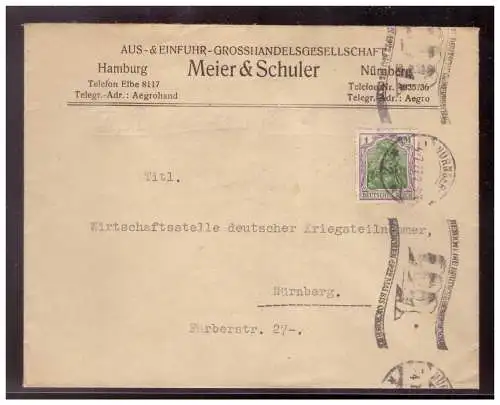 Deutsches Reich  Rundstempel (Datum und/oder Ort klar)