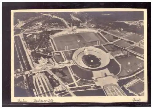 [Propagandapostkarte] Dt- Reich (020688) Propaganda AK Berlin Olympia 1936, Berlin Reichssportfeld, ungebraucht. 
