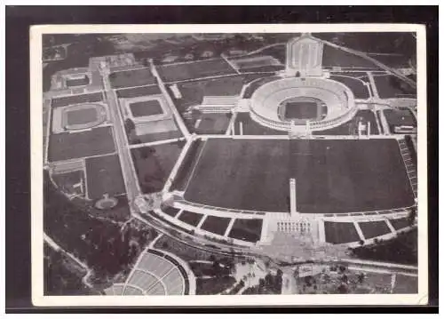 [Propagandapostkarte] Dt- Reich (020706) Propaganda AK Berlin Olympia 1936, Berlin Das Reichssportfeld, Reich Stadium, ungebraucht. 