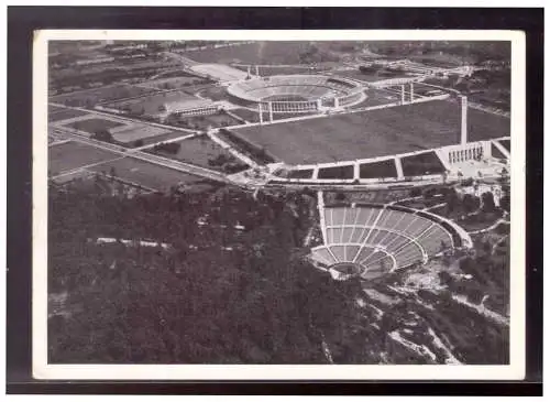 [Propagandapostkarte] Dt- Reich (020708) Propaganda AK Berlin Olympia 1936, Berlin Reichsportfeld mit Dietrich Eckart Freilichtbühne, ungebrau. 