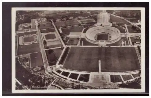 [Propagandapostkarte] Dt- Reich (020715) Propaganda AK Berlin , Reichsportfeld, ungebraucht. 