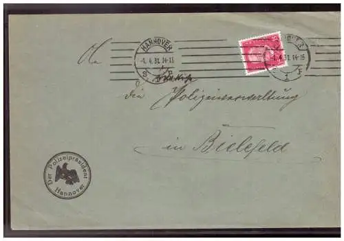 Deutsches Reich  Rundstempel (Datum und/oder Ort klar)