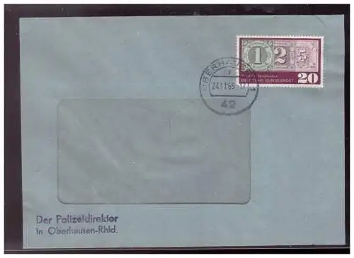 Bundesrep. Deutschland  Rundstempel (Datum und/oder Ort klar)