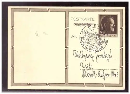 Deutsches Reich  Sonderstempel