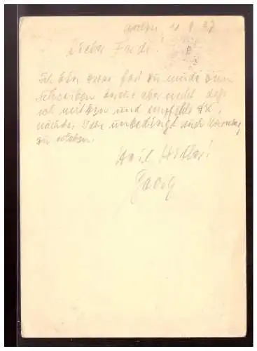 Deutsches Reich  Rundstempel (Datum und/oder Ort klar)