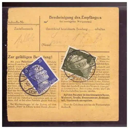 Deutsches Reich  Rundstempel (Datum und/oder Ort klar)