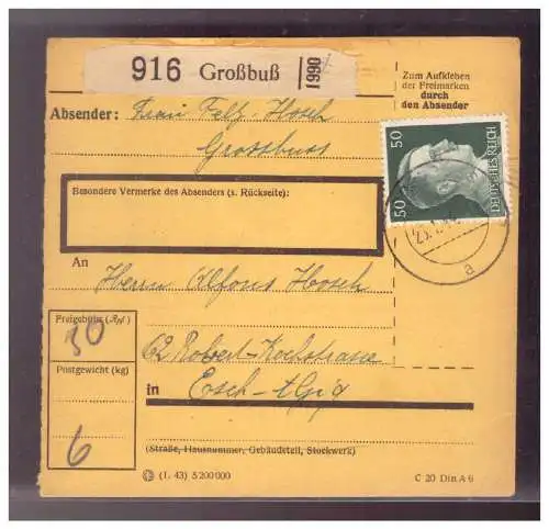 Deutsches Reich  Rundstempel (Datum und/oder Ort klar)