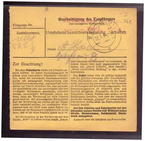 Deutsches Reich  Rundstempel (Datum und/oder Ort klar)