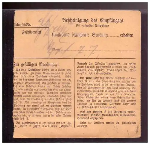 Deutsches Reich  Rundstempel (Datum und/oder Ort klar)