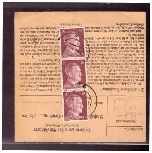 Deutsches Reich  Rundstempel (Datum und/oder Ort klar)