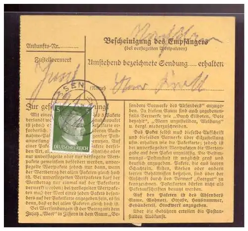 Deutsches Reich  Rundstempel (Datum und/oder Ort klar)