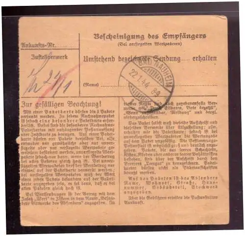 Deutsches Reich  Rundstempel (Datum und/oder Ort klar)