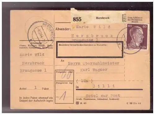 Deutsches Reich  Rundstempel (Datum und/oder Ort klar)