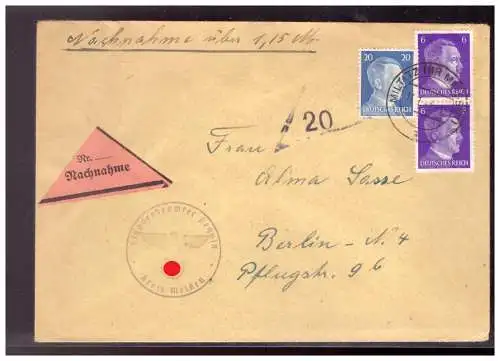 Deutsches Reich  Rundstempel (Datum und/oder Ort klar)