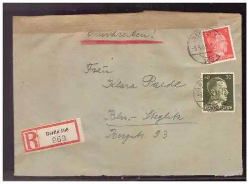 Deutsches Reich  Rundstempel (Datum und/oder Ort klar)