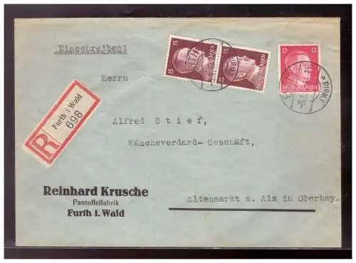 Deutsches Reich  Rundstempel (Datum und/oder Ort klar)
